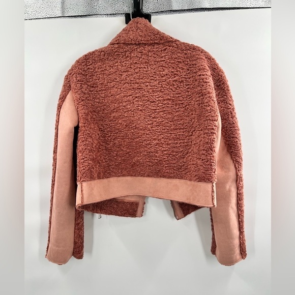 Amaryllis brown faux fur jacket XS - Picture 6 of 9